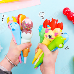 1 Pcs Decompression Pen Soft and Cute Students Use Pinch Pen Cute Super Cute Gel Pen Creative Ballpoint Pen 1 Pcs Decompression Pen Soft and Cute Students Use Pinch Pen Cute Super Cute Gel Pen Creative Ballpoint Pen