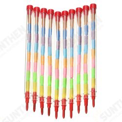 10Pcs Colored Crayons Pencil Set 10 Colors Combination Wax Nontoxic Kid Filler For Children Students 10Pcs Colored Crayons Pencil Set 10 Colors Combination Wax Nontoxic Kid Filler For Children Students