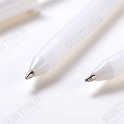 10pcs 0.7MM Gel Pen White Gold Silver Ink Color Cute Unisex Pen Gift Kids Stationery Office Painting School Art Mark Supplies 10pcs 0.7MM Gel Pen White Gold Silver Ink Color Cute Unisex Pen Gift Kids Stationery Office Painting School Art Mark Supplies