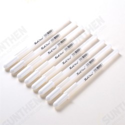 10pcs 0.7MM Gel Pen White Gold Silver Ink Color Cute Unisex Pen Gift Kids Stationery Office Painting School Art Mark Supplies 10pcs 0.7MM Gel Pen White Gold Silver Ink Color Cute Unisex Pen Gift Kids Stationery Office Painting School Art Mark Supplies