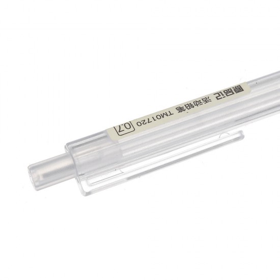 10pcs/set 01720 Mechanical Pencil Retractable Pen 0.7mm