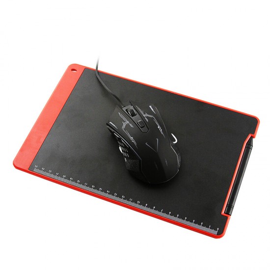 12 Inch LCD Update Multi Function Writing Tablet 3 in 1 Mouse Pad Ruler Drawing Doodle Board Handwriting Pads