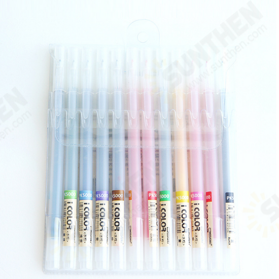 12/24/36 Colors Watercolor Pen Painting Hand Pen Gel Pen 0.3mm Art Pen Set Office School Supplies