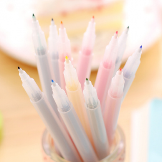 12/24/36 Colors Watercolor Pen Painting Hand Pen Gel Pen 0.3mm Art Pen Set Office School Supplies