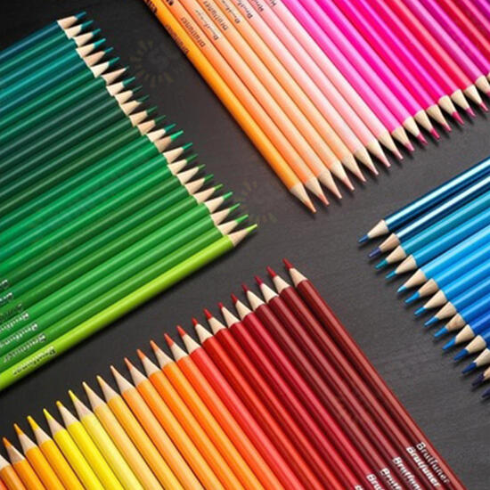 12/24/36/48/72 Colors Oil Colored Pencils Set Artist Painting Sketching Wooden Color Pencil School Art Supplies