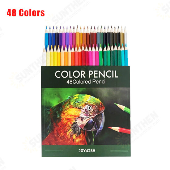 12/24/36/48/72 Colors Oil Colored Pencils Set Artist Painting Sketching Wooden Color Pencil School Art Supplies