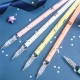 1pc Dip Pen 12 Constellation Glass Pen Student Stationery Business Office Writing Supplies Painting Pen Gift Box