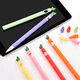 1pc Silicone Protective Sleeve Anti Slip Lovely Apple Protective Pen Case Tablet Touch Pen For Apple Pencil 1/2 Generation