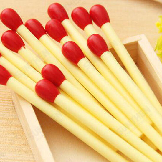 1pcs Match Shape Cute Mini Stick Ballpoint Pen Korean Creative Children Stationery Supplies