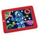 3D Drawing Board LED Writing Tablet Board For Plastic Creative Art With Pen Brush Children Clipboard Gift Set - Red