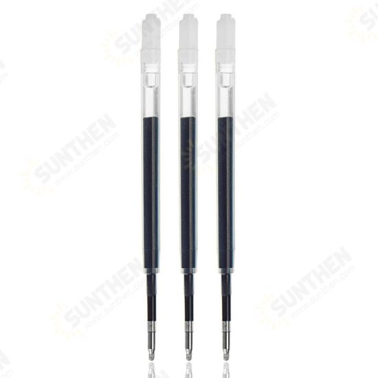 3pcs Smooth 0.5mm Blue Refills For Original Xiaomi Metal Signing Pen Replaceable Refill MiKuni Ink