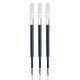 3pcs Smooth 0.5mm Blue Refills For Original Xiaomi Metal Signing Pen Replaceable Refill MiKuni Ink