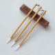 5 PCS Goat Hair Drawing Hook Line Brush Practice Writing Brush Oil Painting Brush