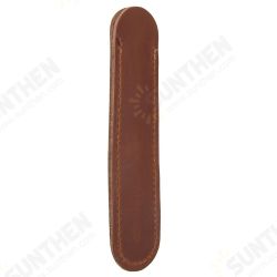 6.1 inch x 1.45 inch Retro Leather Fountain Pen Case Cover Pencil Holder Sleeve Case Pouch 6.1 inch x 1.45 inch Retro Leather Fountain Pen Case Cover Pencil Holder Sleeve Case Pouch