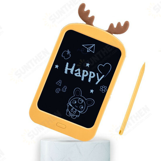 8.8-inch LCD Writing Tablet Rabbit Ears/Deer Ears Shape Digital Drawing Board Electronic Handwriting Pad Message Graphics Board Toys Gifts for Childrens Kids