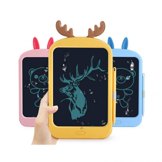 8.8-inch LCD Writing Tablet Rabbit Ears/Deer Ears Shape Digital Drawing Board Electronic Handwriting Pad Message Graphics Board Toys Gifts for Childrens Kids