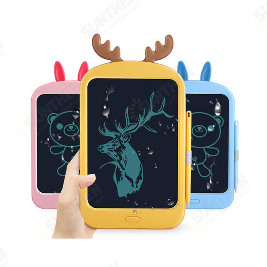 8.8-inch LCD Writing Tablet Rabbit Ears/Deer Ears Shape Digital Drawing Board Electronic Handwriting Pad Message Graphics Board Toys Gifts for Childrens Kids