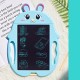 9-inch Smart Children Cartoon Rabbit LCD Writing Tablet Electronic Drawing Board Children's Smart Handwriting Draft Pad for Kids Adults for Home School Office