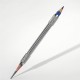 Adjustable Double Heads Colors Metal School Office Art Write Tool Sketch Pencil Extender Holder