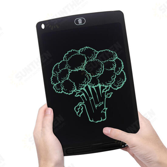 12 Inch LCD Writing Tablet Rough Handwriting Digital Drawing Tablet Electronic Handwriting Pad Message Board Slim Kids Writing Boards with Stylus