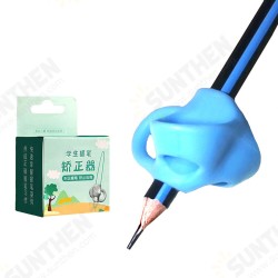 Children Three Fingers Correction Tool Pen Holder Pencil Grip Writing Kids Beginner Posture Correction for Primary Student School Children Three Fingers Correction Tool Pen Holder Pencil Grip Writing Kids Beginner Posture Correction for Primary Student School