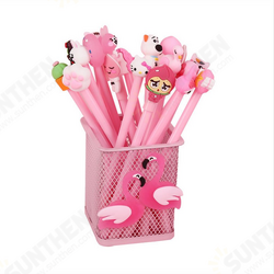 Creative 20 Gel Pen 20 Pen Refill 1 Cartoon Pink Pen Holder Stationery Set school Supplies Gift Set Creative 20 Gel Pen 20 Pen Refill 1 Cartoon Pink Pen Holder Stationery Set school Supplies Gift Set
