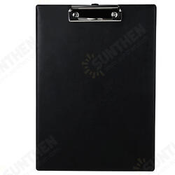 9224 A4 PVC Clip Board Portable Black Writing Board Clipboard Office School Meeting Accessories With Metal Clip 9224 A4 PVC Clip Board Portable Black Writing Board Clipboard Office School Meeting Accessories With Metal Clip