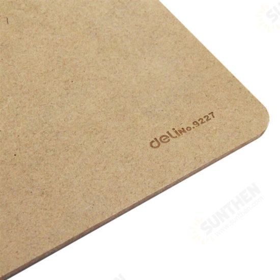 9227 A4 Wooden Clip Board Portable Writing Board Clipboard Office School Meeting Accessories With Metal Clip