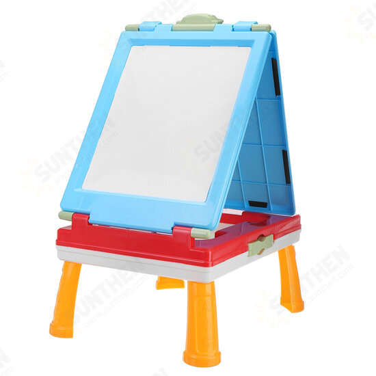 Double Sided Kids Easel Drawing Board Magnetic Display Blackboard Early Childhood Education Supplies Home School