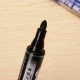 1.5-3mm Press Type Marker Pen High-capacity For White Board Black Blue