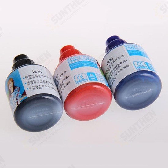 20ml Refill Ink Black Blue Red Refilling Ink Board Writing Erasable Marker Ink For White Board Marker Pen