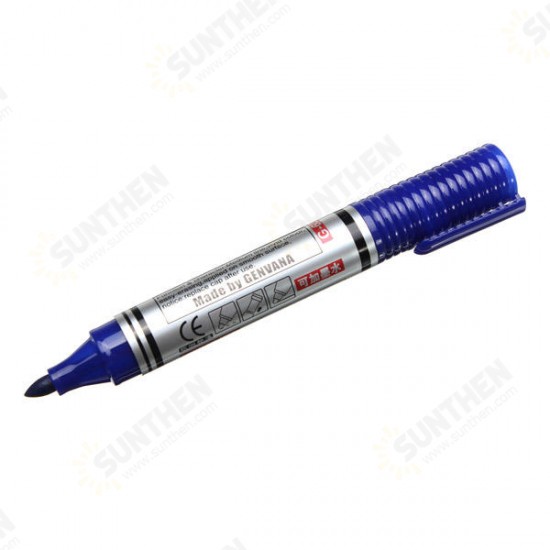 3.5mm Marker Pen for White Board Add Ink Recycle Black Red Blue