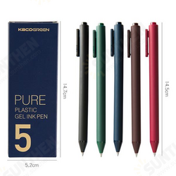 Soft Plastic Boxed 0.5mm Gel Pen Press Boxed Signature Pen Writing Supplies In Office Soft Plastic Boxed 0.5mm Gel Pen Press Boxed Signature Pen Writing Supplies In Office
