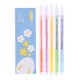 0.3mm Color Neutral Pen Candy Color Fiber Pen Stationery School Students Business Office Writing Supplies