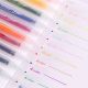 0.3mm Color Neutral Pen Candy Color Fiber Pen Stationery School Students Business Office Writing Supplies