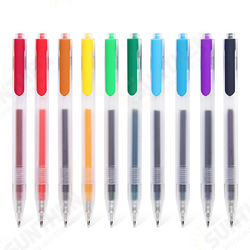 DTB6698 5/10 Colors Colorful Press Gel Pens 0.5mm Frosted Barrel Drawing Writing Pen Office School Supplies Gifts DTB6698 5/10 Colors Colorful Press Gel Pens 0.5mm Frosted Barrel Drawing Writing Pen Office School Supplies Gifts