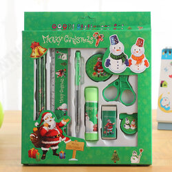 817 9 Pcs Christmas Stationery Set Santa Pencils Ruler Eraser Solid Glue Pencil Sharpener Scissors School Students Supplies Christmas Gift Box 817 9 Pcs Christmas Stationery Set Santa Pencils Ruler Eraser Solid Glue Pencil Sharpener Scissors School Students Supplies Christmas Gift Box