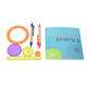 Painting Template Ruler Educational Toys Plastic Drawing Art and Science of Spirals Template Game Tool Set for Students Children Kids