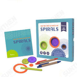 Painting Template Ruler Educational Toys Plastic Drawing Art and Science of Spirals Template Game Tool Set for Students Children Kids Painting Template Ruler Educational Toys Plastic Drawing Art and Science of Spirals Template Game Tool Set for Students Children Kids
