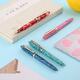 S1 Acrylic Resin Fountain Pen 0.38mm/0.5mm Nib Writing Signing Ink Pens Office School Stationery Supplies Gift for Friends Families