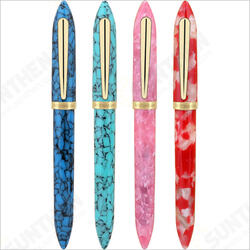 S1 Acrylic Resin Fountain Pen 0.38mm/0.5mm Nib Writing Signing Ink Pens Office School Stationery Supplies Gift for Friends Families S1 Acrylic Resin Fountain Pen 0.38mm/0.5mm Nib Writing Signing Ink Pens Office School Stationery Supplies Gift for Friends Families
