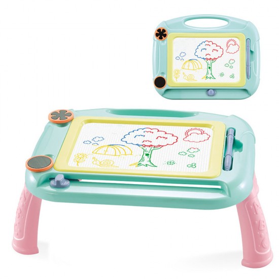Multi-Functional Magnetic Drawing Board Desk Painting Doodle Games Writing Painting Pad for Children Kids Educational Writing Table Toys