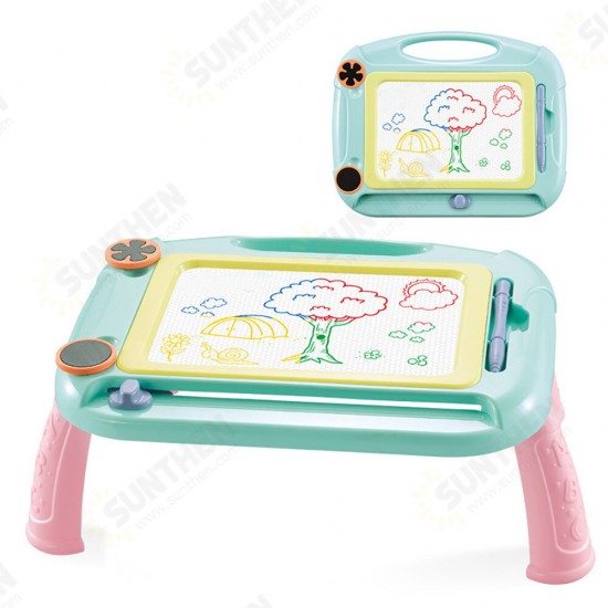 Multi-Functional Magnetic Drawing Board Desk Painting Doodle Games Writing Painting Pad for Children Kids Educational Writing Table Toys