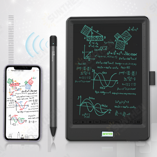 2.0 Cloud Pen Smart Writing with 10 inch LCD Synchronization Writing Tablet and Magic Notebook Intelligent Offline Storage and Online Update Online Teaching Instant Handwriting Synchronization