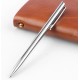 Pen Rotating Metal Ballpoint Stainless Steel Ball Pen Steel Pen Commercial Stationery School Office Supplies