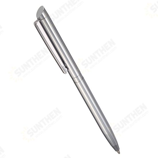 Pen Rotating Metal Ballpoint Stainless Steel Ball Pen Steel Pen Commercial Stationery School Office Supplies