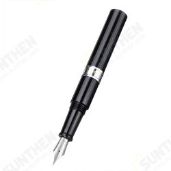 471 Resin Short Fountain Pen 0.5mm F Nib Protable Writing Signing Pen Gift 471 Resin Short Fountain Pen 0.5mm F Nib Protable Writing Signing Pen Gift