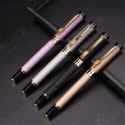 1116 Metal Fountain Pen 0.5MM Dragon Head Pen Business Office Signature Pen Student Calligraphy Pen 1116 Metal Fountain Pen 0.5MM Dragon Head Pen Business Office Signature Pen Student Calligraphy Pen