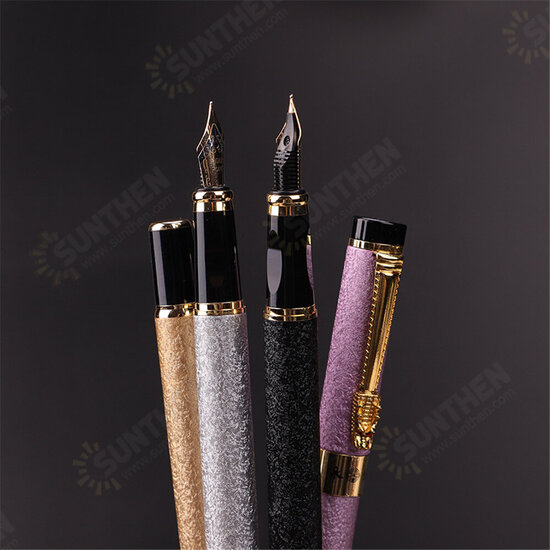 1116 Metal Fountain Pen 0.5MM Dragon Head Pen Business Office Signature Pen Student Calligraphy Pen