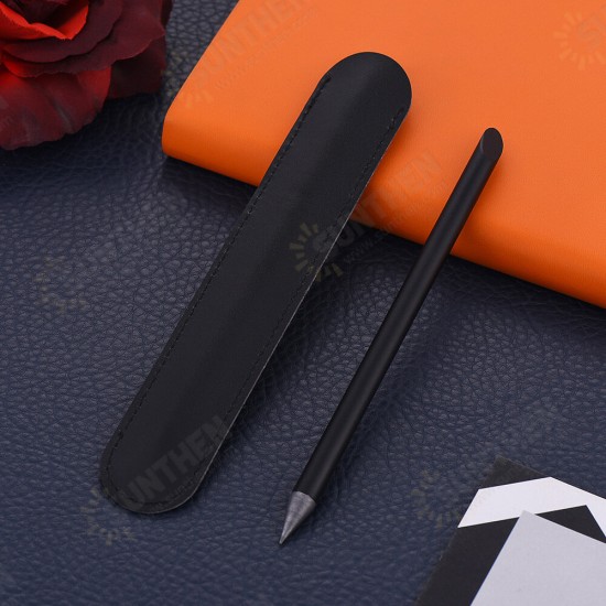 ZKE0220 Full Metal No Ink Fountain Pen Luxury Eternal Pen Gift Box Inkless Pen Beta Pens Writing Stationery Office School Supplies